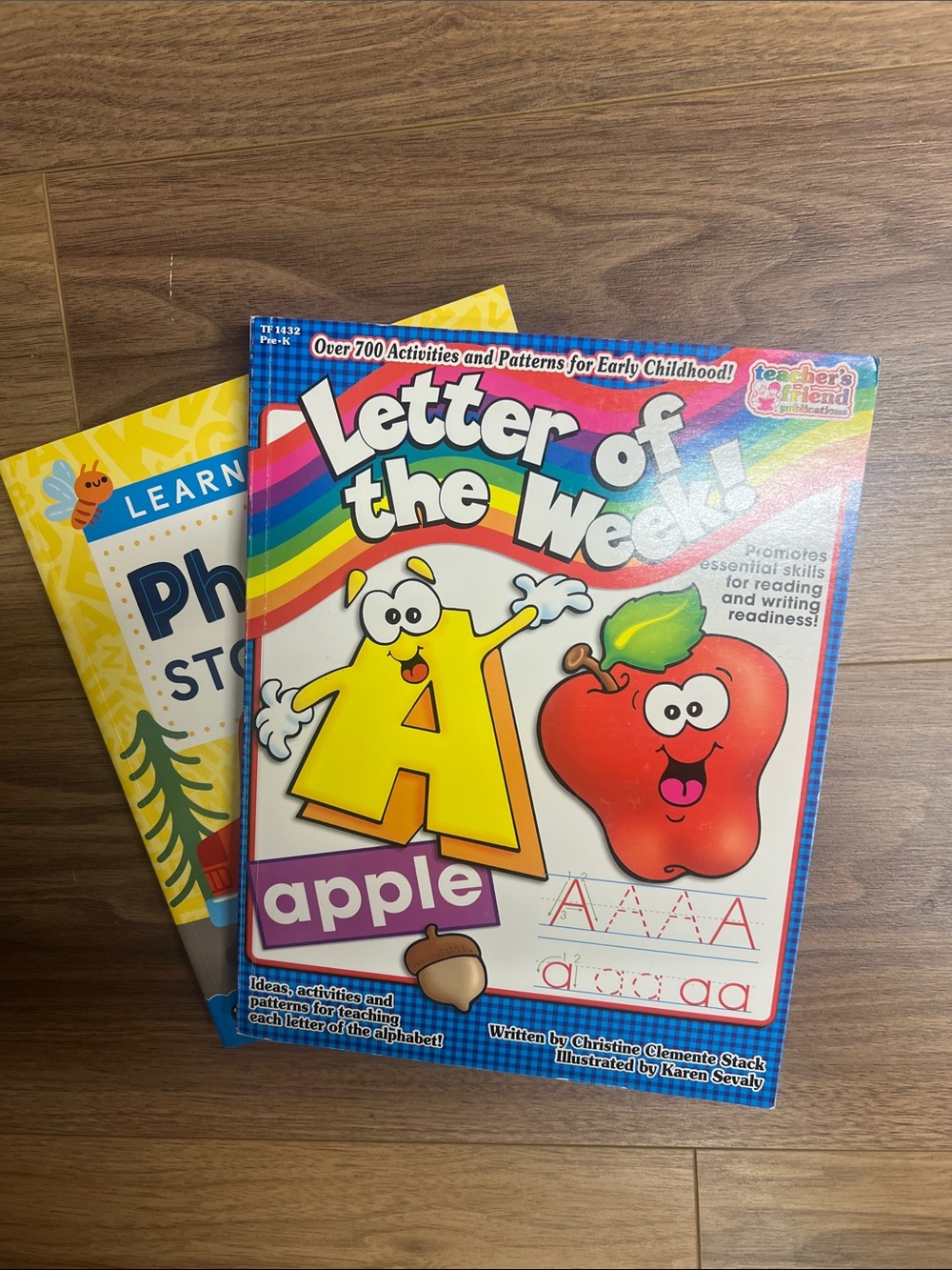 Letter of the Week and phonics storybook